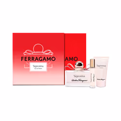 Salvatore Ferragamo Signorina Spring Gift Set (EDP + 50 ml Body Lotion + 10 ml Purse Spray), Donna, 2 pz, Eau de parfum, 100 ...
