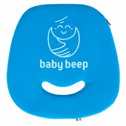 Baby Beep BBAM1, Blu, Dispositivo smart pad antiabbandono per seggiolini