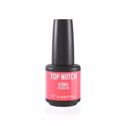 Top Notch by Mesauda Iconic Colour Gel, 238 Primrose, 14 ml, 14 ml, Rosso, Primrose, 238 Primrose, Bottiglia, DI-HEMA TRIMETH ...