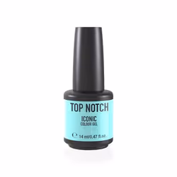 Top Notch by Mesauda Iconic Colour Gel, 240 Riviera, 14 ml, 14 ml, Blu, Riviera, 240 Riviera, Bottiglia, DI-HEMA TRIMETHYLHEX ...