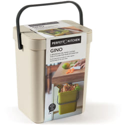Perfetto - pattumiera umido/rifiuti organici da appendere - coll. gino - 5 lt. - Ghiaccio