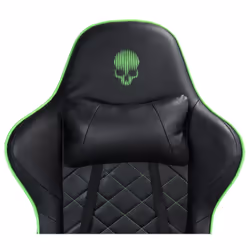 Deadwave DWGT0007 sedia per videogioco Sedia da gaming per PC Seduta imbottita Nero, Verde - Vista aggiuntiva 5