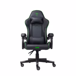 Deadwave DWGT0007 sedia per videogioco Sedia da gaming per PC Seduta imbottita Nero, Verde - Vista aggiuntiva 7