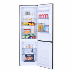 DAYA DHCB-350NM2XF0 frigorifero con congelatore Libera installazione 293 L F Acciaio inox