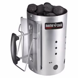 Accenditore carbonella barbecue MasterCook L’accenditore Master Cook è un accenditore per carbonella comodo e veloce per il v ...