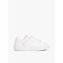 Tommy Hilfiger 8052578935521 sneaker alla moda Femmina Bianco, Platino