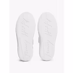 Tommy Hilfiger 8052578935521 sneaker alla moda Femmina Bianco, Platino - Vista aggiuntiva 5