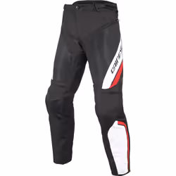 Dainese Drake Air D-Dry Pantaloni tessili moto, nero-bianco-rosso, dimensione 62 per uomo - Vista aggiuntiva 2