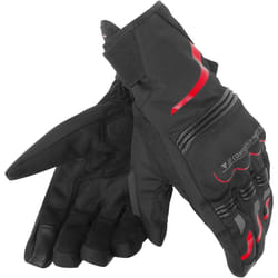 Dainese Tempest D-Dry Brevi Guanti Da Moto Unisex, nero-rosso, dimensione 3XL per uomo