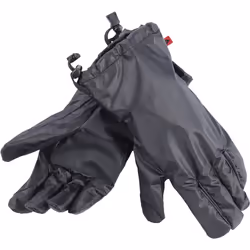 Dainese Pioggia sopra i guanti, nero, dimensione XS per uomo