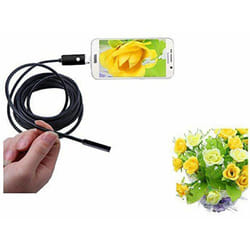 BES - Telecamera Endoscopica per Tubi 2M 6 led Ispezione Risoluzione 640x480 5mm