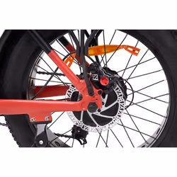 Jeep E-BIKES Phoenix Nero, Rosso Alluminio Taglia unica 20" 25 kg - Vista aggiuntiva 6