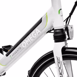 Argento e-Mobility Omega Bianco Alluminio Taglia unica 50,8 cm (20") 22,8 kg Ioni di Litio