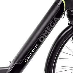 Argento e-Mobility Omega Nero Alluminio Taglia unica 50,8 cm (20") 22,8 kg Ioni di Litio