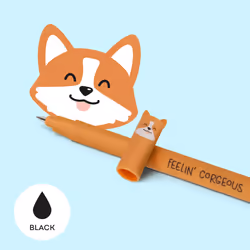 Legami Penna Gel Cancellabile - Erasable Pen, Corgi - Vista aggiuntiva 2