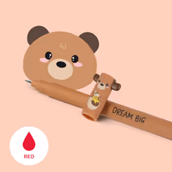 Legami Penna Gel Cancellabile - Erasable Pen, Teddy Bear - Vista aggiuntiva 2