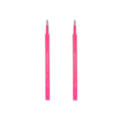 Legami Set di 2 Refill per Penna Gel - Lovely Friends, rosa fluo