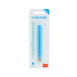 Legami Set di 2 Refill per Penna Gel - Lovely Friends, azzurro - Vista aggiuntiva 2