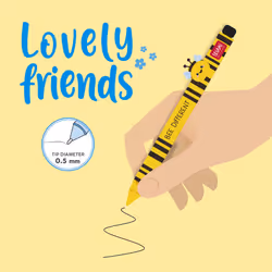 Legami Penna Gel - Lovely Friends, Bee - Vista aggiuntiva 3