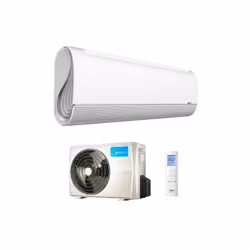 Midea MSFAAU-12HRFN8, Condizionatore unità interna, Bianco, Raffreddamento, Riscaldamento, 3500 W, 3800 W, 9,52 mm