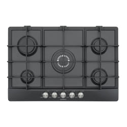 Schock Primus PC75 AVG Antracite Da incasso 74 cm Gas 5 Fornello(i)