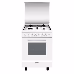Glem Gas A664MX6, Cucina, Bianco, Manopola, Frontale, Gas, 4 Fornello(i)