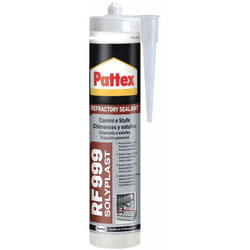 Silicone sigillante refrattario x camini stufe pattex rf999 Henkel 500 gr