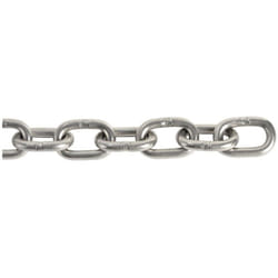 Catena genovese in acciaio zincata n 30 - d 10 mm prezzo al metro