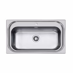 Foster 1180150, Rettangolare, Acciaio inox, Acciaio inox, 1 ciotole, Rettangolare, 726 x 350 mm
