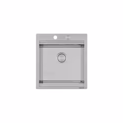 Foster Milanello Workstation, Lavello ad incasso, Rettangolare, Acciaio inox, Acciaio inox, 1 ciotole, Rettangolare