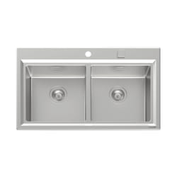 Foster Stripe Rettangolare Acciaio inox