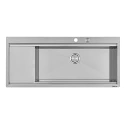 Foster Milanello Workstation Lavello ad incasso Rettangolare Acciaio inox