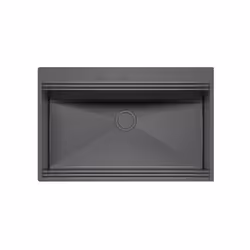 Foster 1034056, Rettangolare, Acciaio inox, Nero, 1 ciotole, Rettangolare, 750 x 374 mm