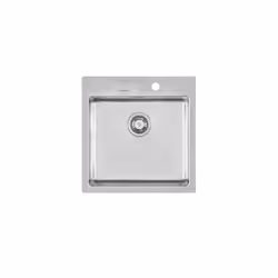 Foster KE, Lavello ad incasso, Rettangolare, Acciaio inox, Acciaio inox, 1 ciotole, Rettangolare