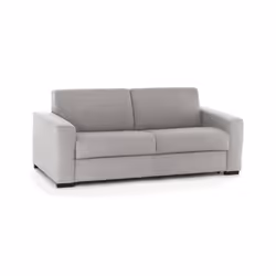 Divano Letto Andymion, Divano a 2 posti Large, Made in Italy, SofÃ  Soggiorno con apertura girevole, in tessuto imbottito, con Braccioli standard, cm 200x95h90, Grigio