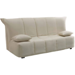 Talamo Italia - Divano letto 3 posti Antal, Sofà con apertura a carrello in tessuto imbottito, Cuscini inclusi, 100% Made in Italy, Cm 165x90h85,