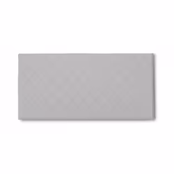 TESTIERA LETTO - Testata in ecopelle a muro, 100% Made in Italy, adatta a letto da una piazza e mezza, Cm 130x60, Bianco. Mon ...