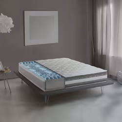 Materasso singolo Aksi, Materasso sfoderabile in Memory Foam e Gel Waterfoam, 100% Made in Italy, Antiacaro e Anallergico, cm ...