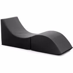LETTO PIEGHEVOLE - Pouf trasformabile in letto singolo, 100% Made in Italy, Pouf trasformabile in una chaise longue in ecopel ...