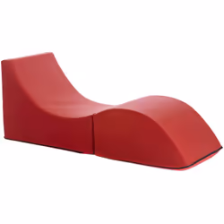 LETTO PIEGHEVOLE - Pouf trasformabile in letto singolo, 100% Made in Italy, Pouf trasformabile in una chaise longue in ecopel ...