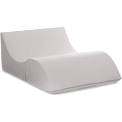Talamo Italia - Letto pieghevole Amorina, Pouf trasformabile in letto matrimoniale, Chaise longue in ecopelle, 100% Made in Italy, 100x200h70 cm,