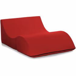 LETTO PIEGHEVOLE - Pouf trasformabile in letto matrimoniale, 100% Made in Italy, Pouf trasformabile in una chaise longue in e ...