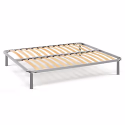 RETE LETTO PIAZZA E MEZZA - Rete ortopedica in multistrato di betulla a 13 doghe, 100% Made in Italy, Cm 120x190h34. STRUTTUR ...