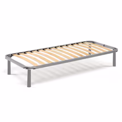 RETE LETTO SINGOLO - Rete ortopedica in multistrato di betulla a 13 doghe, 100% Made in Italy, Cm 90x190h 34. STRUTTURA - Ret ...