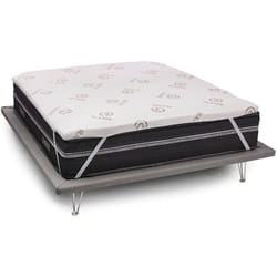 Dmora - Topper singolo Dgiunt, Topper rinnova materasso sfoderabile in Memory Foam e fibre di Rame, 100% Made in Italy, Anti acaro e Anallergico, Cm