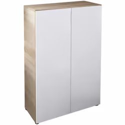 ARMADIO MULTIUSO 2 ANTE - Mobile ausiliario, Guardaroba basso porta scarpe con 6 ripiani, Scarpiera bassa, 70x36h103 cm, Rove ...