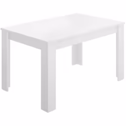 TAVOLO ALLUNGABILE - Consolle con allunghe, Tavolo da pranzo multiuso, Ripiano estensibile da cucina, 190x90 h77 cm, Bianco l ...