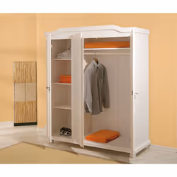 ARMADIO MULTIUSO GRANDE - Mobile multifunzionale, Mobiletto scarpiera, Guardaroba porta scarpe, 150x56 h180 cm, Bianco. STRUT ...