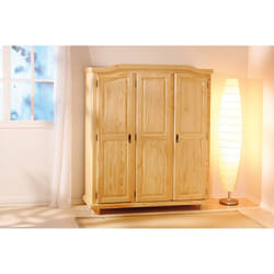 Armadio multiuso grande Dfleetwoo, Mobile multifunzionale, Mobiletto scarpiera, Guardaroba porta scarpe, 150x56 h180 cm, Rovere - Dmora