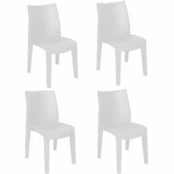 SEDIA DA ESTERNO - Sedute da giardino, Sedia per tavolo da pranzo, Poltrona outdoor effetto rattan, 100 % Made in Italy, 55x4 ...